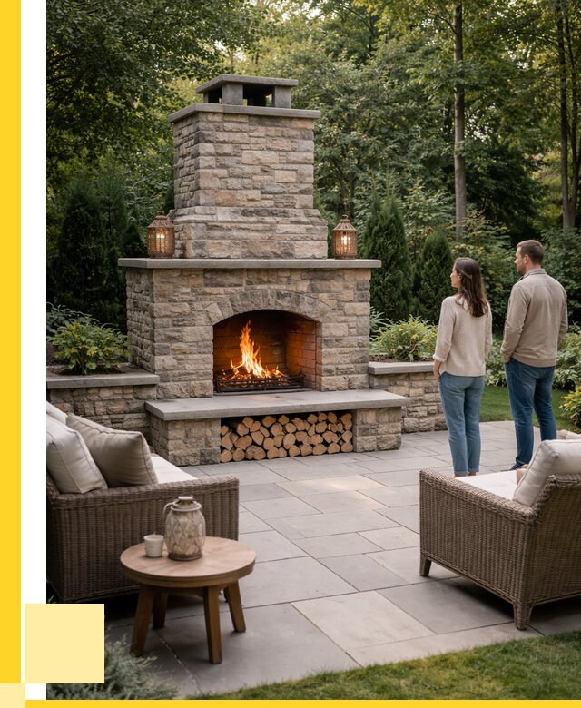 Уличные камины из кирпича в Карпинске от 154020 р. | ЭриданКпн