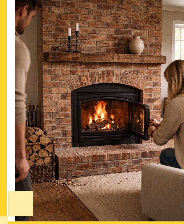 Кирпичные камины под ключ в Карпинске от 154020 р. | ЭриданКпн