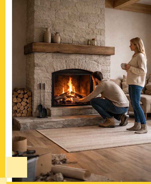 Камины для загородного дома в Карпинске от 359380 р., ЭриданКпн