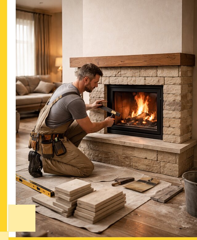 Строительство каминов в Карпинске от 154020 р., ЭриданКпн - под ключ