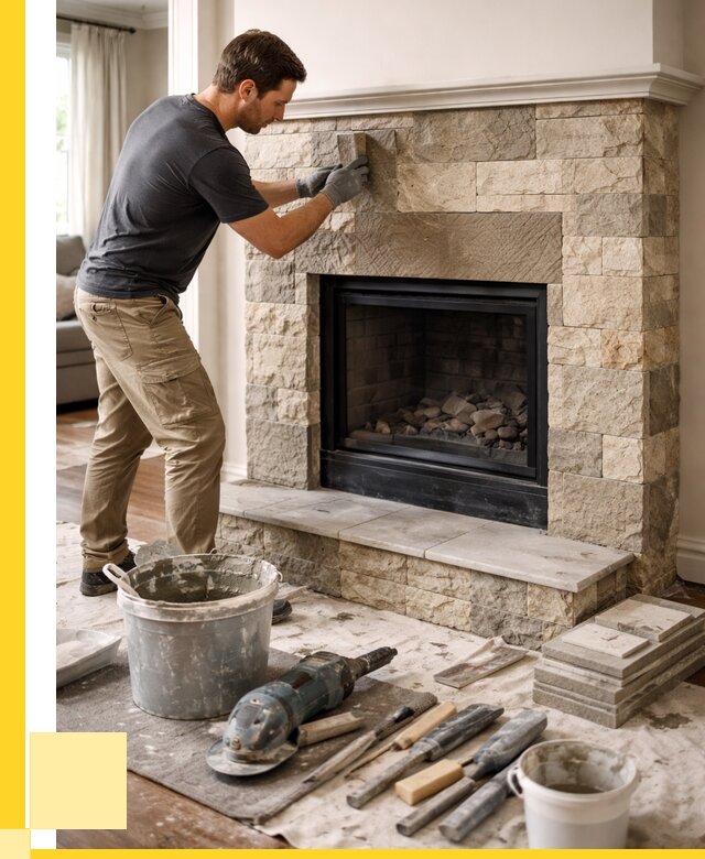 Ремонт каминов и печей в Карпинске от 15402 р. | ЭриданКпн