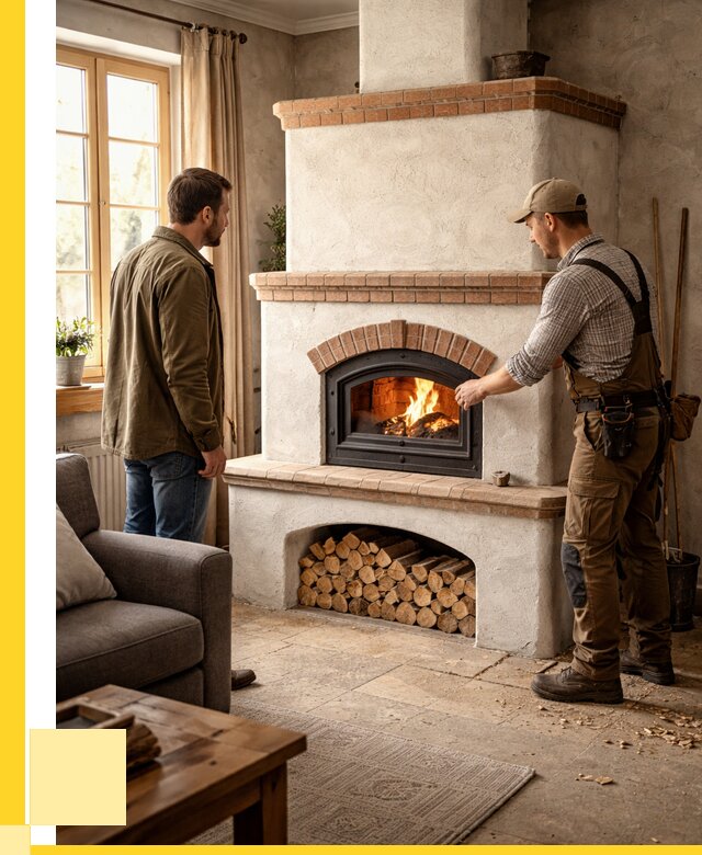 Печи камины в Карпинске: кирпичные, изразцовые от 61608 р. | ЭриданКпн