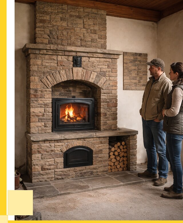 Кирпичная печь под ключ в Карпинске от 154020 р. | ЭриданКпн