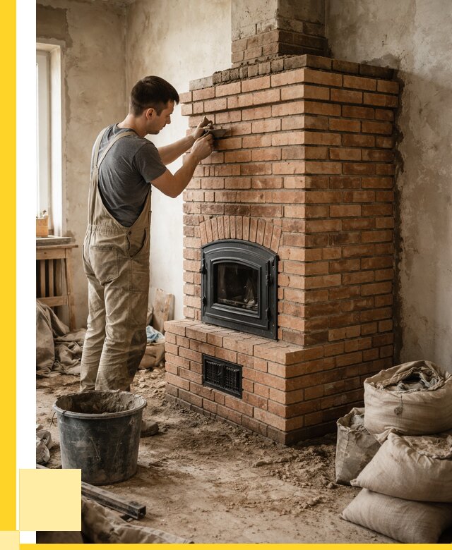 Строительство печей в Карпинске от 66742 р. под ключ, ЭриданКпн