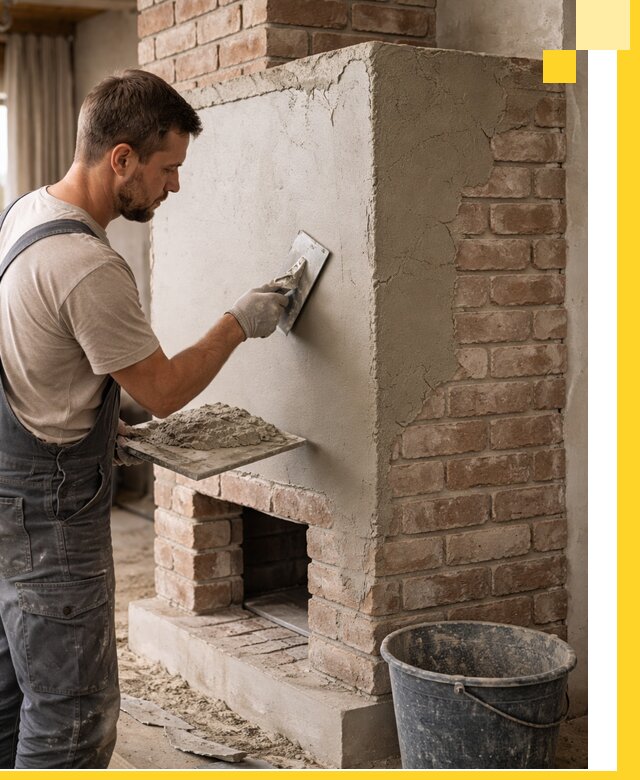 Отделка печей и облицовка каминов в Карпинске под ключ