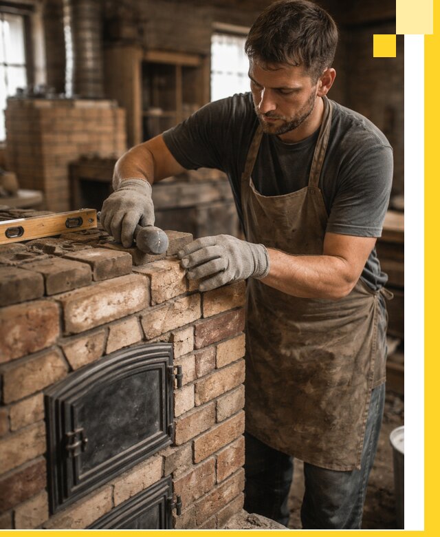 Изготовление печей на заказ в Карпинске с проектом и монтажом