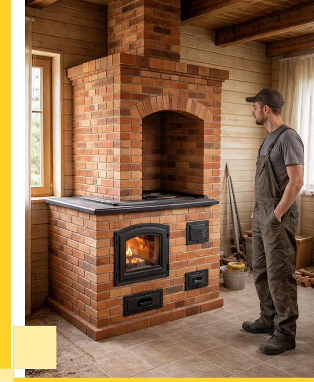 Кирпичные печи в Карпинске: купить от 154020 р. | ЭриданКпн