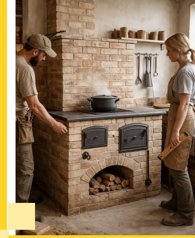 Варочно отопительные печи в Карпинске от 92412 р. | ЭриданКпн