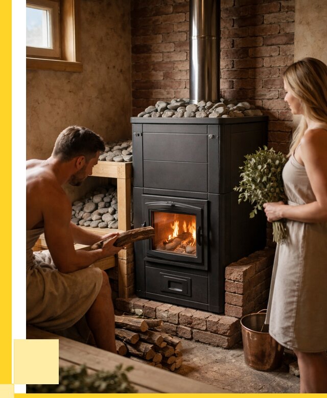 Кирпичная печь для бани на заказ в Карпинске от 56474 р. | ЭриданКпн