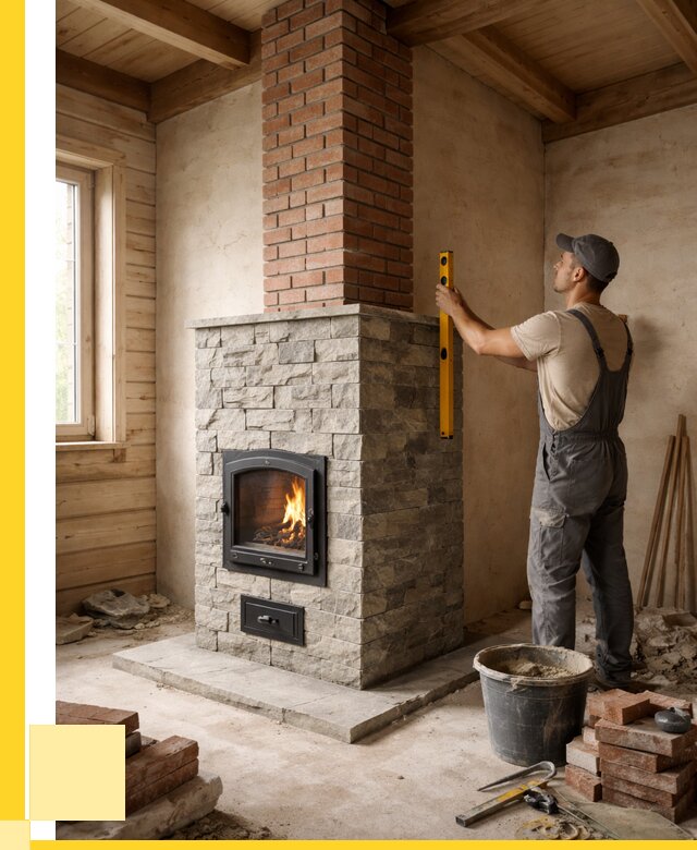 Печи и дымоходы под ключ в Карпинске от 46206 р., ЭриданКпн