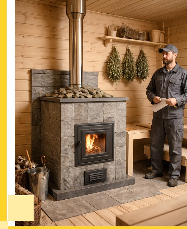 Печи для бани под ключ в Карпинске от 123216 р. | ЭриданКпн