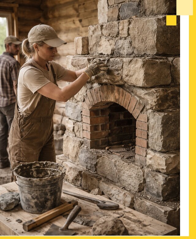 Каменные печи на заказ и монтаж в Карпинске, долговечные решения