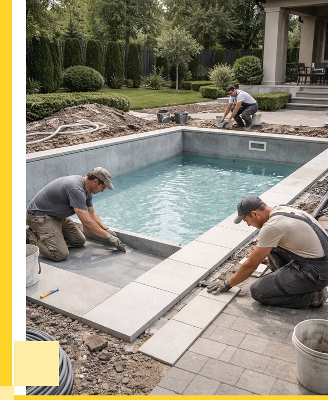 Монтаж бассейнов в Карпинске под ключ от 462060 р. | ЭриданКпн