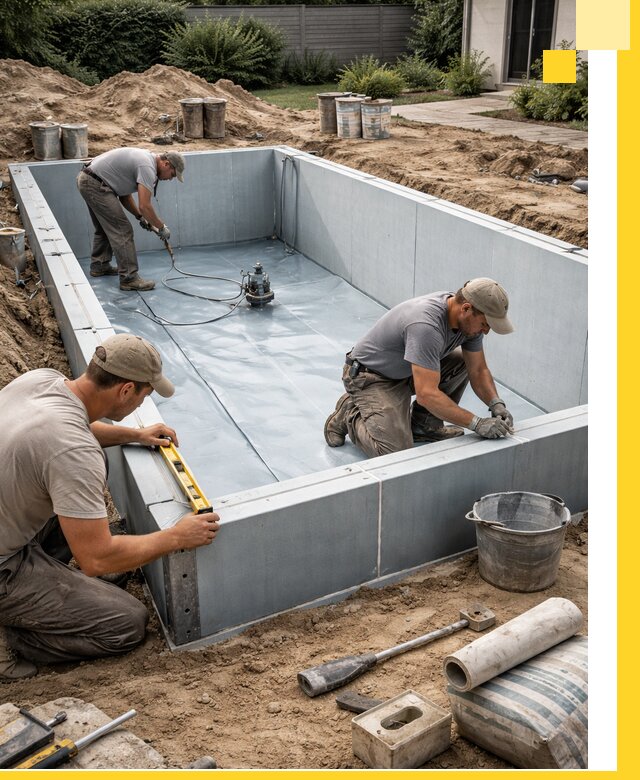 Профессиональный монтаж бассейнов под ключ в Карпинске с гарантией