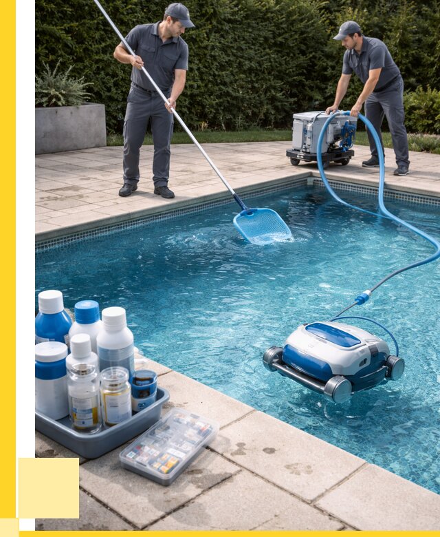 Чистка бассейнов в Карпинске роботами, от 4621 р. | ЭриданКпн