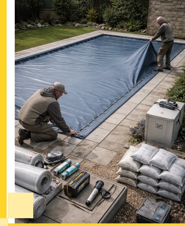 Консервация бассейнов в Карпинске под ключ от 6674 р. | ЭриданКпн