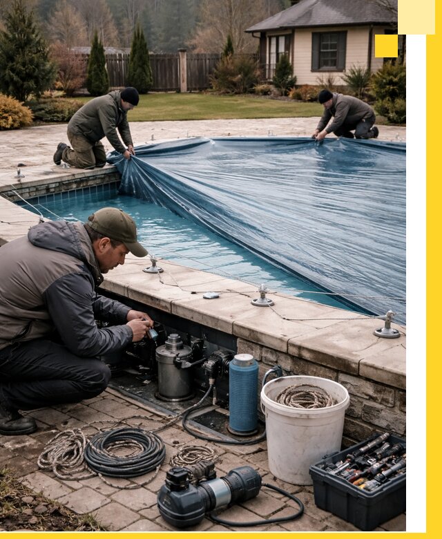 Консервация бассейнов в Карпинске: подготовка к длительному хранению