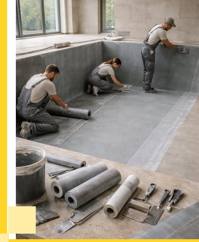 Гидроизоляция бассейнов в Карпинске от 2054 р., ЭриданКпн