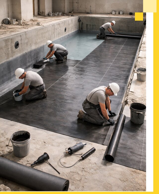 Профессиональная гидроизоляция бассейнов и чаш в Карпинске под ключ