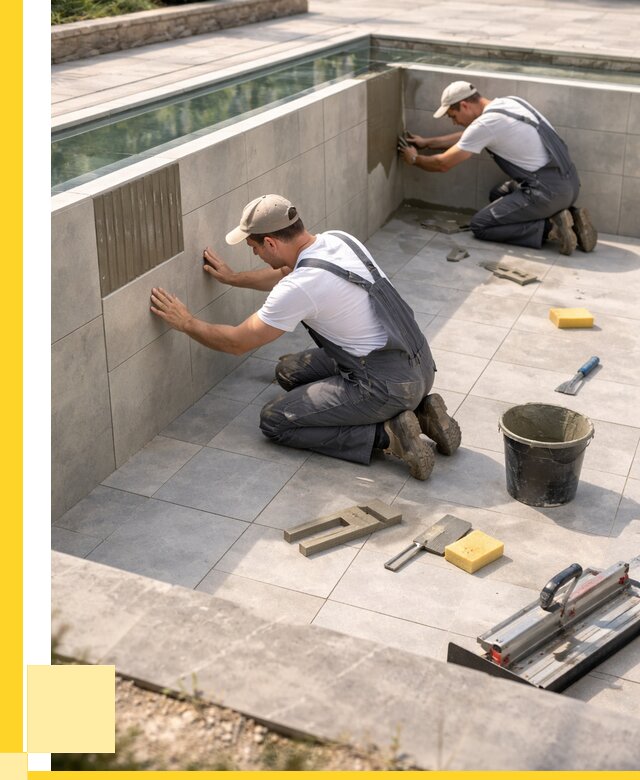 Облицовка бассейнов в Карпинске от 4621 р. под ключ | ЭриданКпн