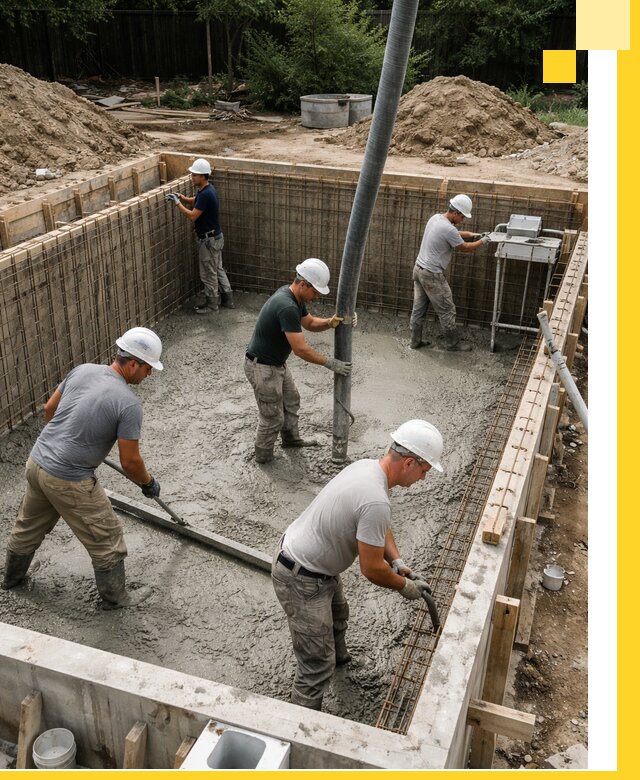 Строительство бетонных бассейнов под ключ в Карпинске