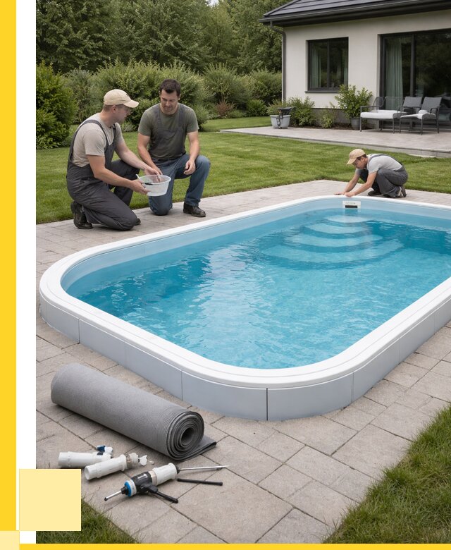 Пластиковый бассейн купить в Карпинске от 256700 р., ЭриданКпн