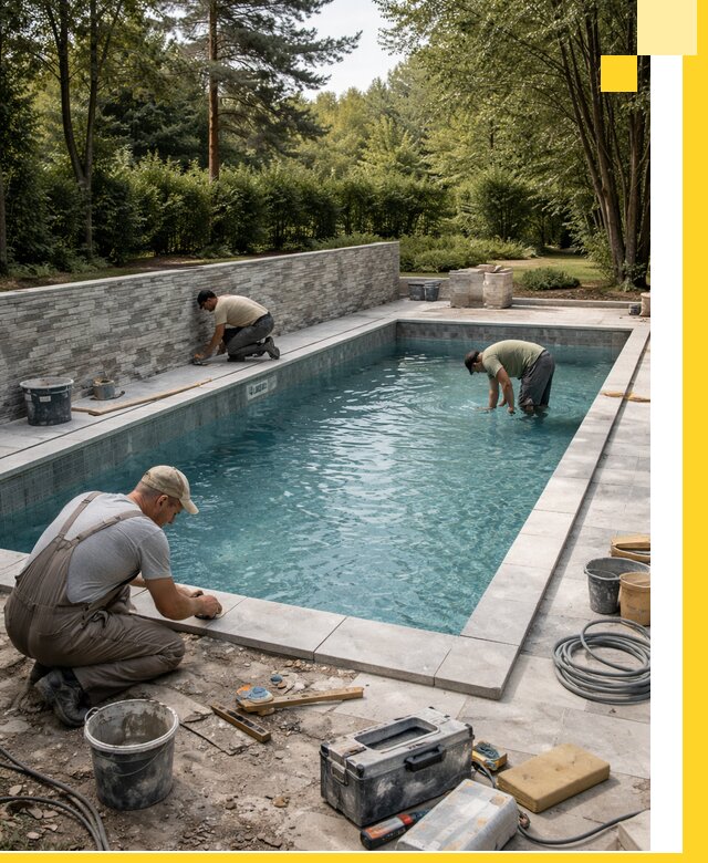 Проектирование и строительство частных бассейнов в Карпинске