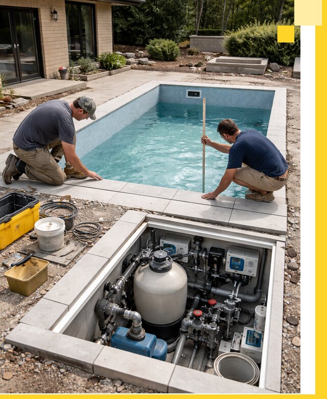 Строительство качественных домашних бассейнов под ключ в Карпинске