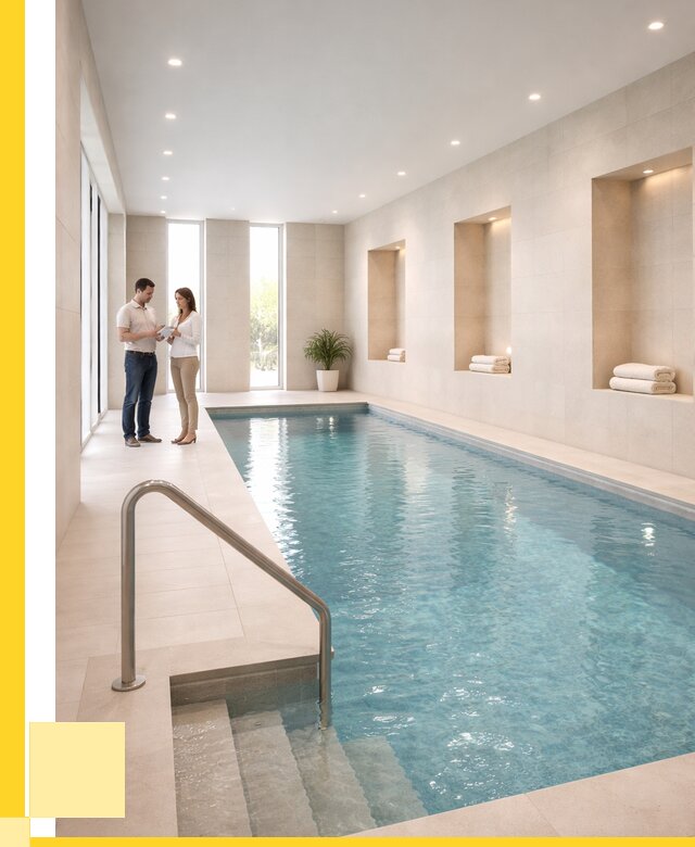 Бассейны в помещении под ключ в Карпинске от 1540200 р. | ЭриданКпн