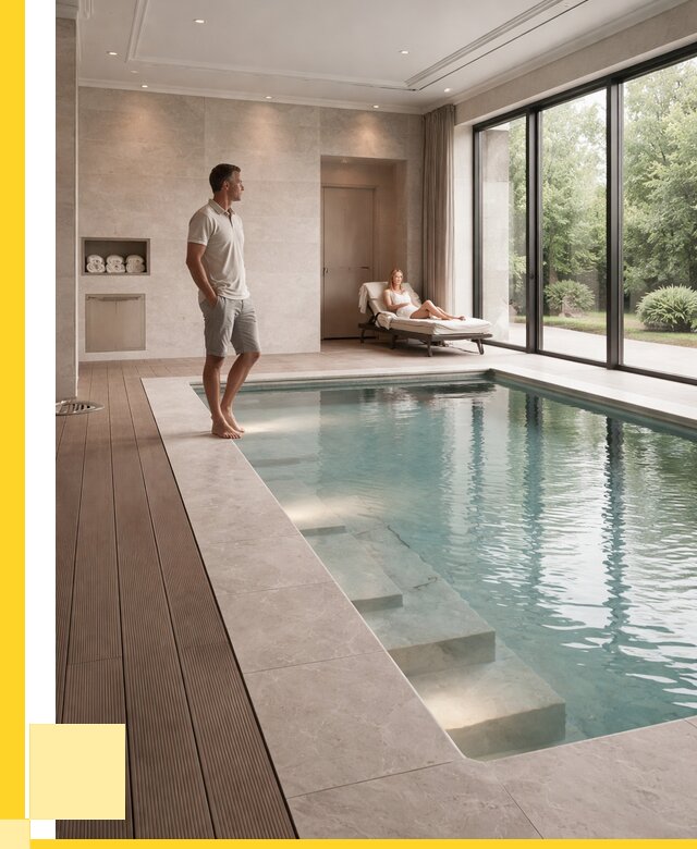 Бассейны в коттедже под ключ в Карпинске от 1232160 р. | ЭриданКпн