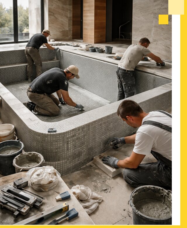 Строительство и установка СПА бассейнов под ключ в Карпинске