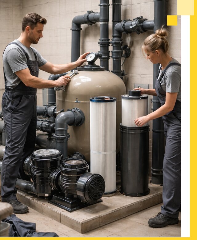 Фильтры и системы фильтрации для бассейнов в Карпинске