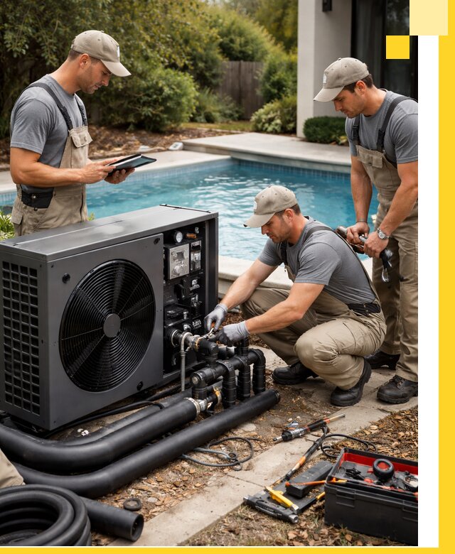 Проектирование и установка тепловых насосов для бассейнов в Карпинске