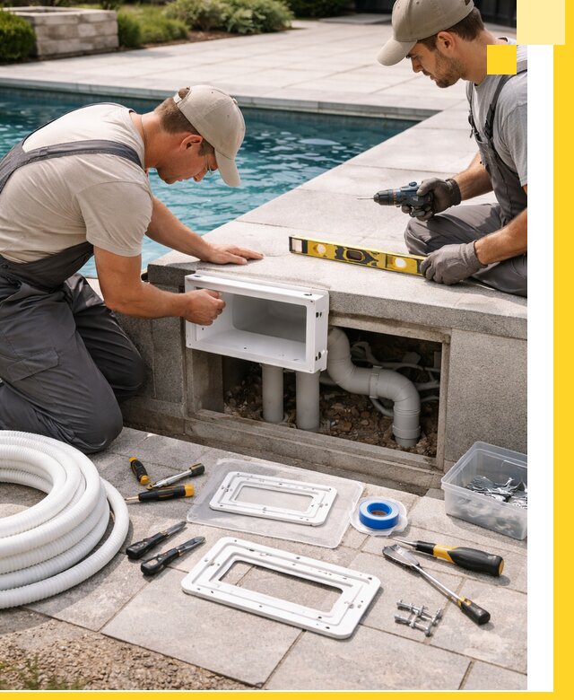 Поставка и установка скиммеров для бассейнов в Карпинске