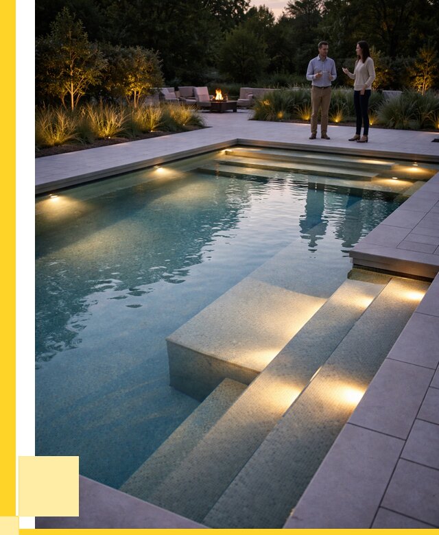 Освещение бассейнов в Карпинске под ключ от 25670 р. | ЭриданКпн