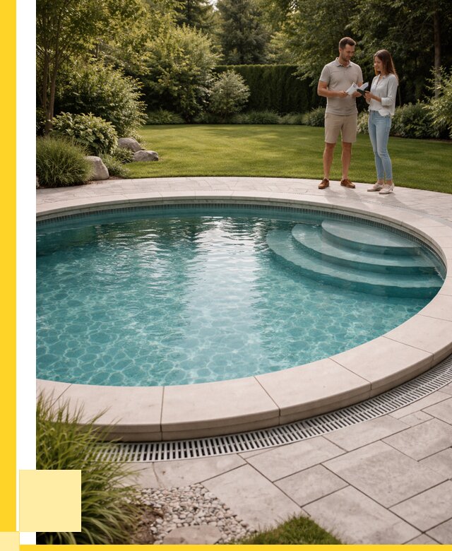 Круглые каркасные бассейны купить в Карпинске от 256700 р. | ЭриданКпн