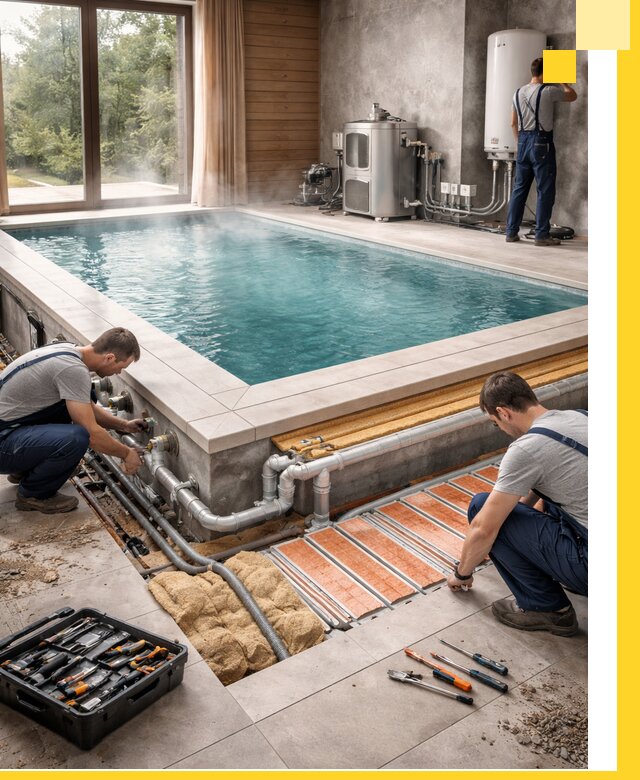 Проектирование и строительство тёплых бассейнов в Карпинске