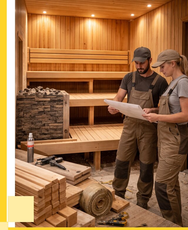 Строительство саун в Карпинске под ключ от 256700 р., ЭриданКпн