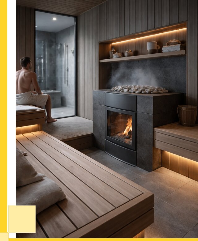 Проект сауны в частном доме в Карпинске от 35938 р. | ЭриданКпн