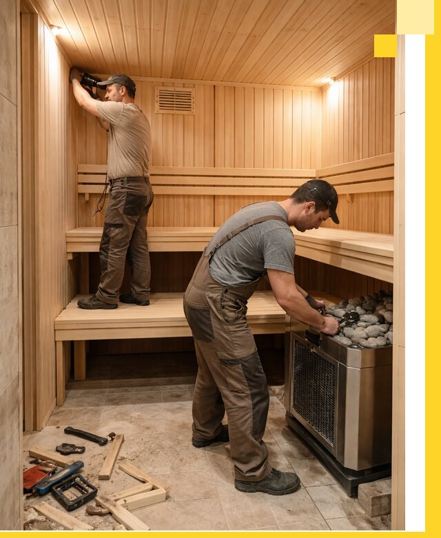 Купить сауну под ключ в Карпинске с монтажом и гарантией