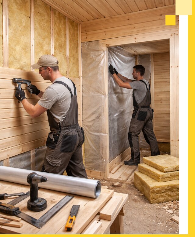 Бани под ключ в Карпинске с проектом и полным монтажом