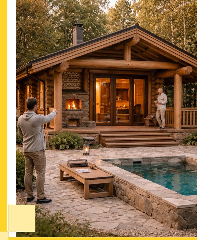 Проекты бань и хамам в Карпинске от 25670 р. | ЭриданКпн