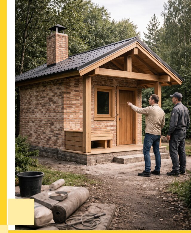 Кирпичные бани и печи в Карпинске от 359380 р. | ЭриданКпн