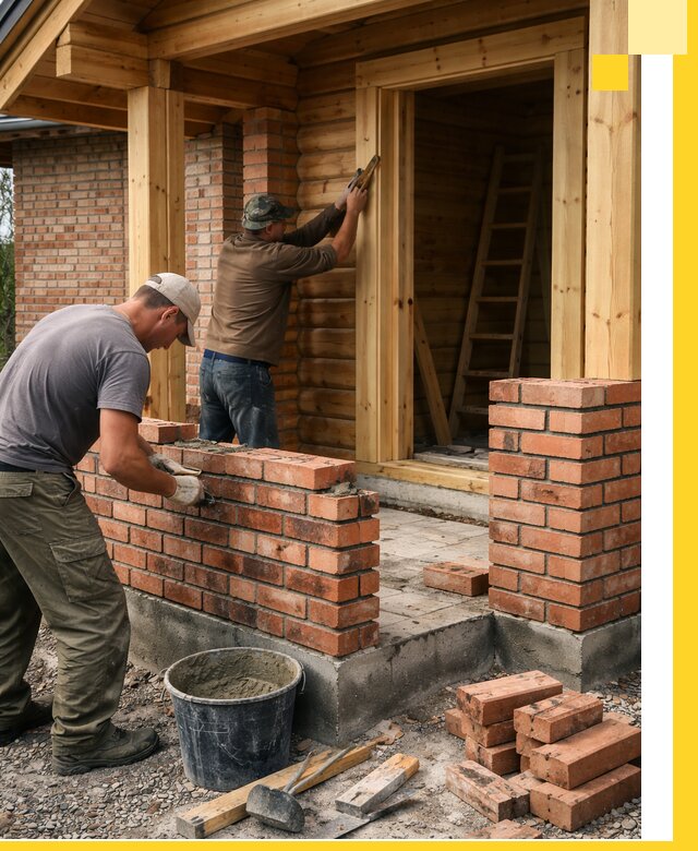 Строительство кирпичных бань под ключ в Карпинске с гарантией качества