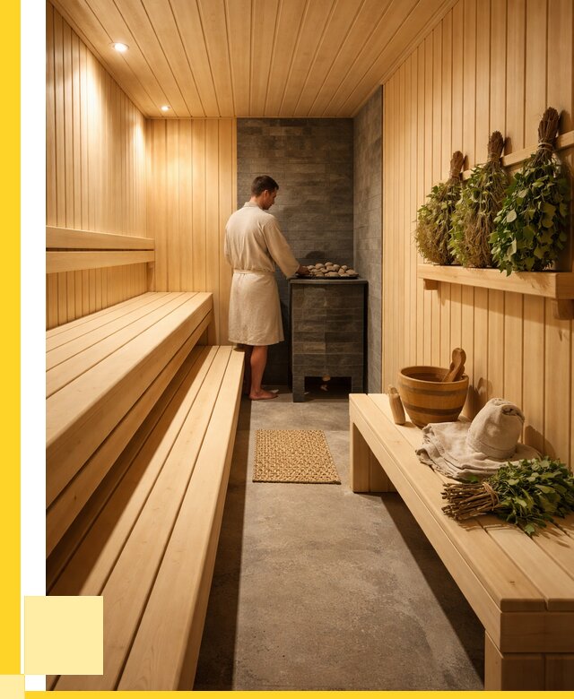 Отделка парной под ключ в Карпинске от 359380 р. | ЭриданКпн