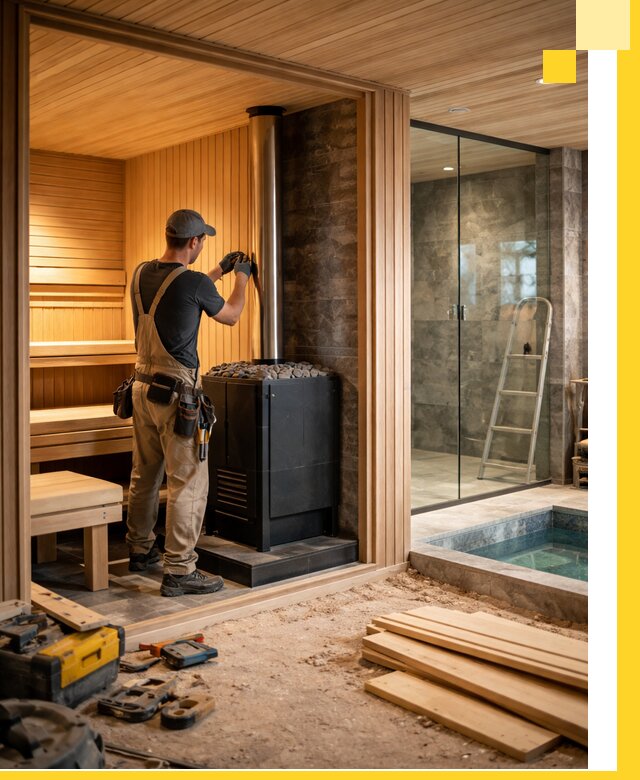 Полное строительство банных комплексов под ключ в Карпинске