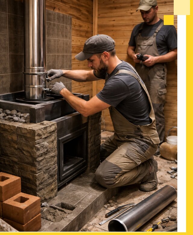 Изготовление и установка банных печей под ключ в Карпинске