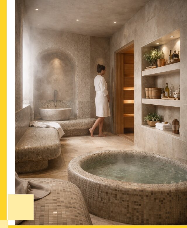 Строительство бани с хамамом в Карпинске от 770100 р. | ЭриданКпн