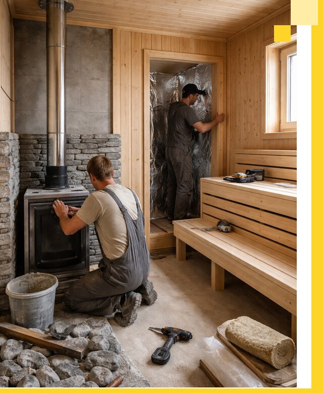 Строительство и изготовление бань под ключ в Карпинске