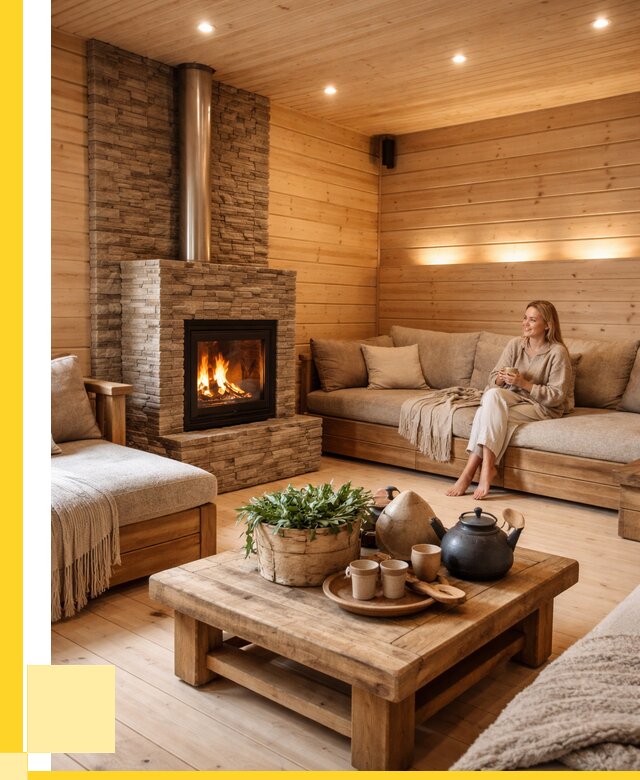 Проект бани с комнатой отдыха в Карпинске от 35938 р. | ЭриданКпн